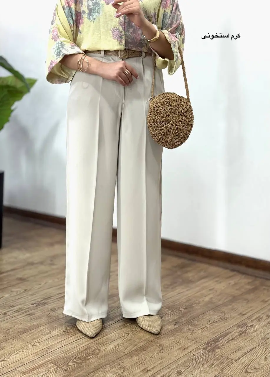 شلوار دمپا کرپ سان لومن (پیش فروش)